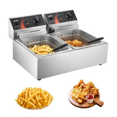 Friggitrice doppia vasca - friggitrice,