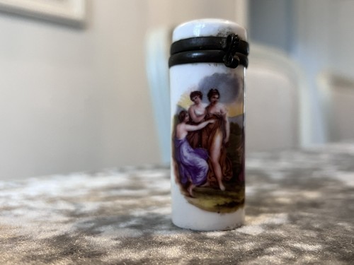 Vintage ceramic lidded french - vintage,