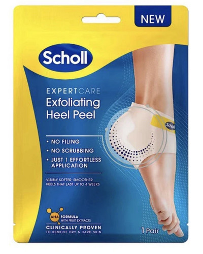 Scholl maschera esfoliante - scholl,