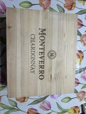 CASSA DI VINO MONTEVERRO CHARDONNAY2018  VUOTA ORIGINALE 3x750ml