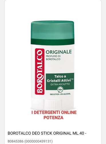 Borotalco deodorante stick - borotalco,