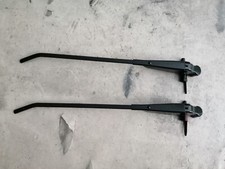 fiat 500 126 coppia spazzole bracci tergicristallo arman wiper arms bras neri