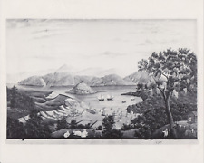 1977 Press Photo Artist Ernst Damitz Watercolor Painting "San Francisco"