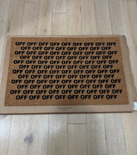 Zerbino off white doormat - zerbino, off-white