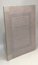 Réhabilitation d'Epicure |