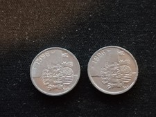 SPAGNA - 2 MONETE - 1 PESETA