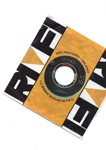 Giganti disco 45 giri - , "