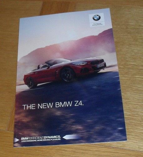 Brochure bmw 2018 - z4,