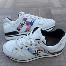 Hogan H222 sneakers donna n. 38 in pelle bianca