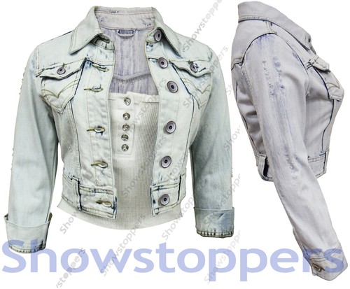 Nuovo giacca jeans - giacca, donna