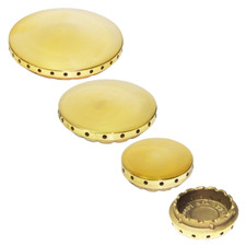 Serie spartifiamma originali in ottone lucido cucina gas 4 fuochi Nardi