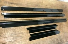 Copritappeto nero lucido