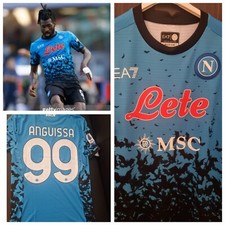 Maglia Calcio Napoli Halloween Anguissa M Special Edition Ea7 Match Issue Jersey