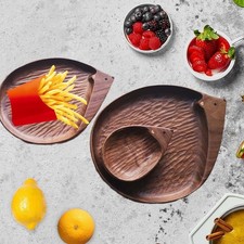 Vassoio in legno a forma di