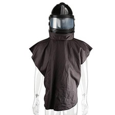 Casco sabbiatura di sicurezza fornito AIR sabbiatrice cappuccio sabbiatura protezione ingranaggio