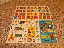 ALBUM PARATA DISNEY FERRERO 1959 COMPLETO ORIGINALE BELLO TIPO PANINI EDIS LAMPO