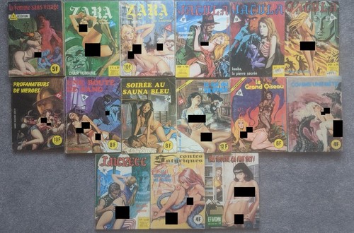 Lotto fumetti horror erotico