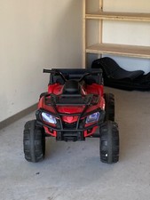 Quad elettrico Con Fari E Musica per Bambini, Giocattolo Elettrico Con Bat