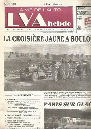 Vie auto n 550 - l'auto, n°550