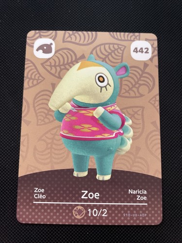 Carte animal crossing new - animal,