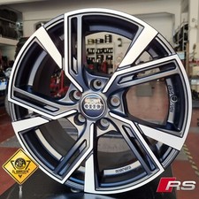 RS6 KIT 4 Cerchi In Lega 7,5 x 17" Compatibili con Audi A3 S3 Q2 Q3 TT S-line