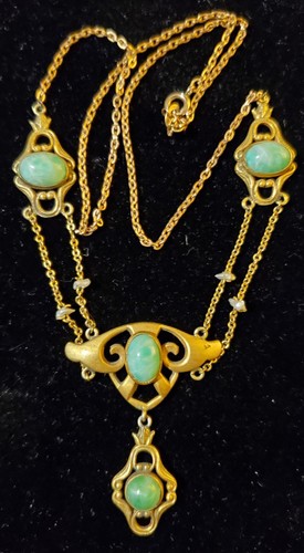Collana antica art nouveau - collana,
