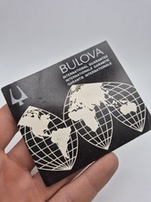 Bulova Accutron Vintage Garanzia Warranty Orologio Vintage Garanzia in Bianco...