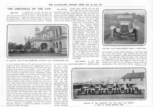 1915 stampa antica motor - motor, car