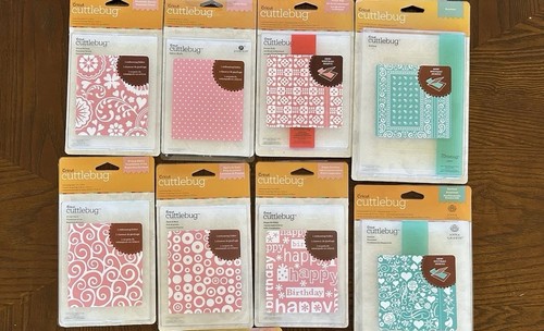 Lotto set cartelle cuttlebug - set,