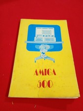 AMIGA 500 MANUALE UTENTE VINTAGE COMMODORE