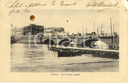 1910 taranto ponte - 1910,