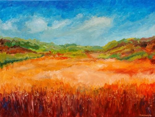 Paesaggio fatato astratto