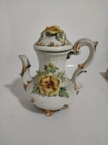 Vecchia teiera caffettiera - teiera,