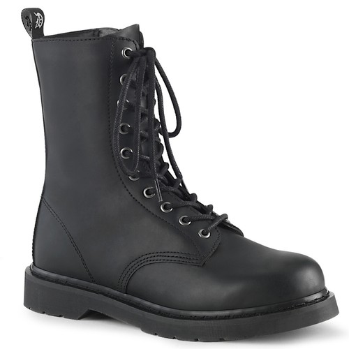 Black lace military combat - lace, up