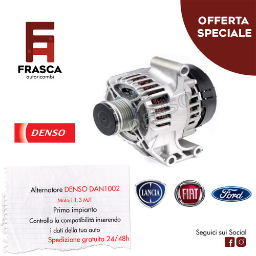 Alternatore denso dan1002 - denso,