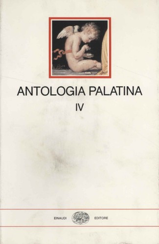 Antologia palatina - (volume, iv)