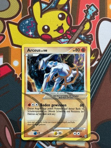 Carte pokemon arceus - carte,