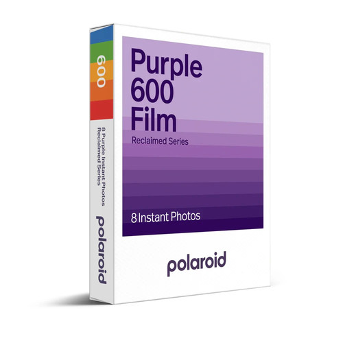 Pellicola polaroid purple 600 - pellicola,