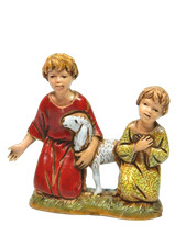 Pastore Coppia Bambini con