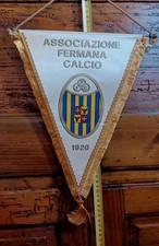Gagliardetto Fermana Calcio Maglia Fermana Pennant Italy Football Wimpel
