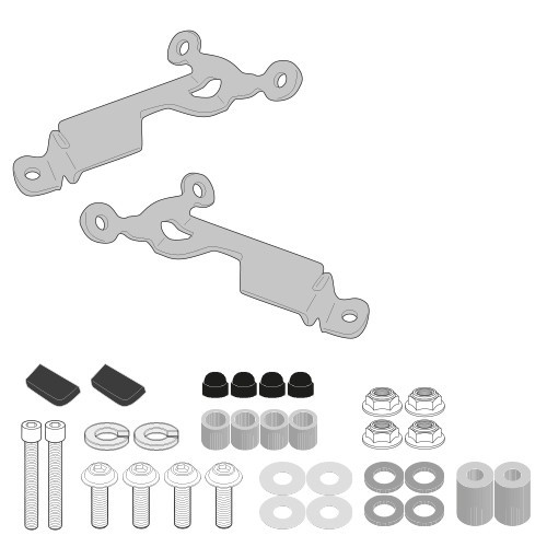 Givi a1200a kit - a1200a, attacchi