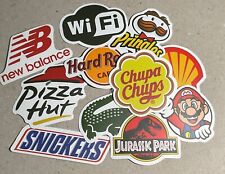 Famous Brands, Logos and Characters SMALL Vinyl Stickers Selection - Pick One
