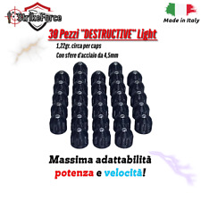 30 Marcatori Distructive Light da 1,20 gr Per T4e Hdr 50 Pla-Acciaio Sfera 4,5mm
