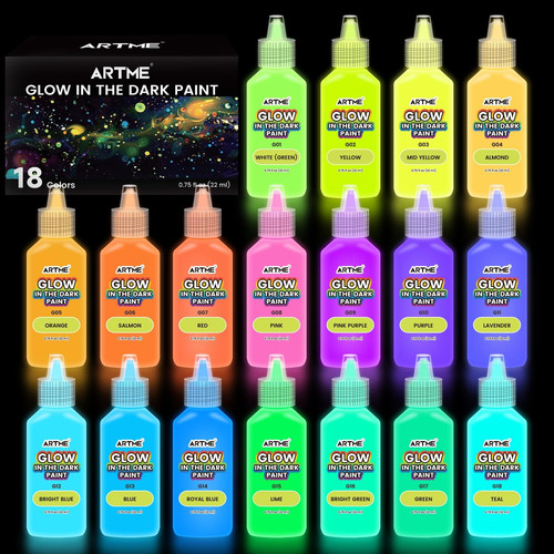 Pintura fluorescente 18 - fluorescente,,
