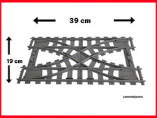 Rail double crossover switch - rail,