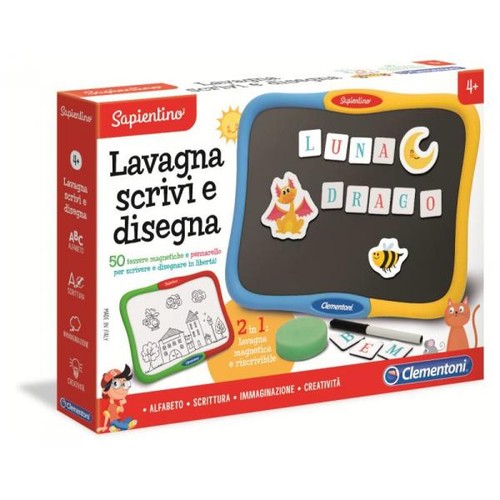 Lavagna scrivi disegna - scrivi,