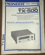 PIONEER TX-500 Sintonizzatore