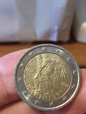 2 euro commemorativi Italia.  Arma Carabinieri 1814- 2014.
