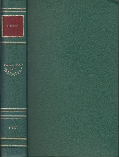 Utet heyse paul - novelle, la