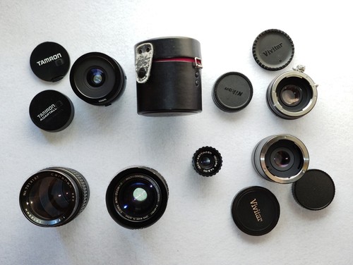 Vintage lens lot tamron 28mm - vintage,